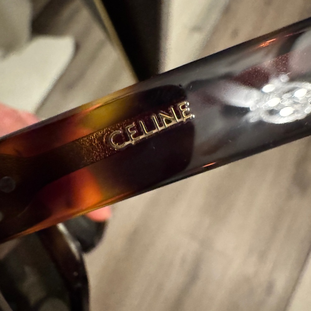 Celine Brown Tortoise Sunglasses - Picture 10 of 11